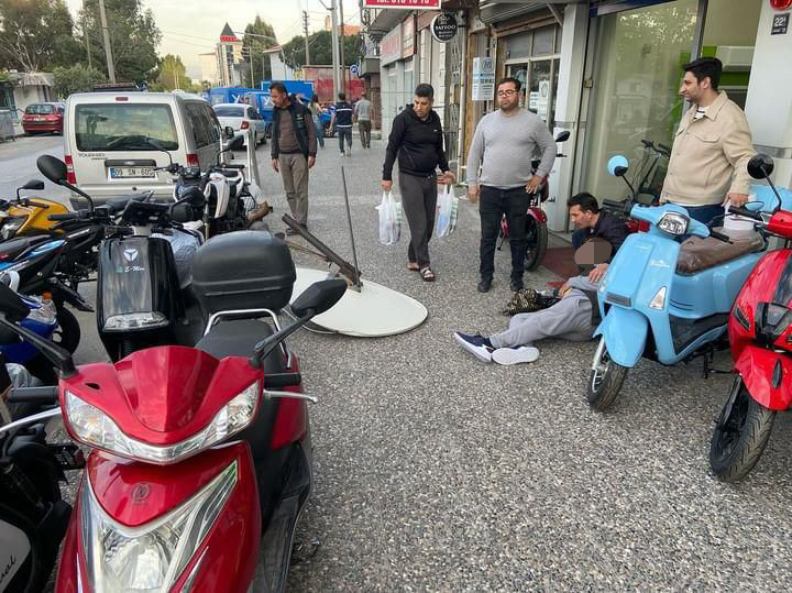 Aydın'da üzerlerine çanak anten düşen 2 kişi yaralandı